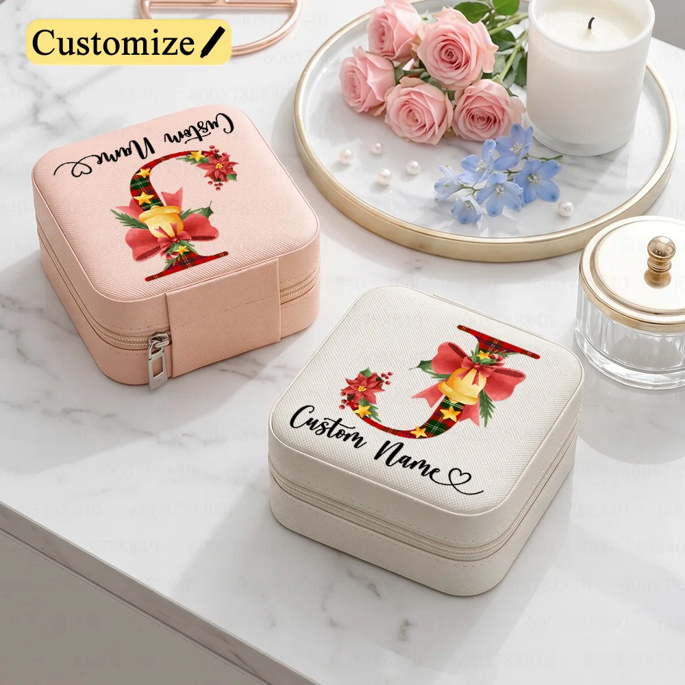 Personalized Name Christmas Jewellery Storage Box