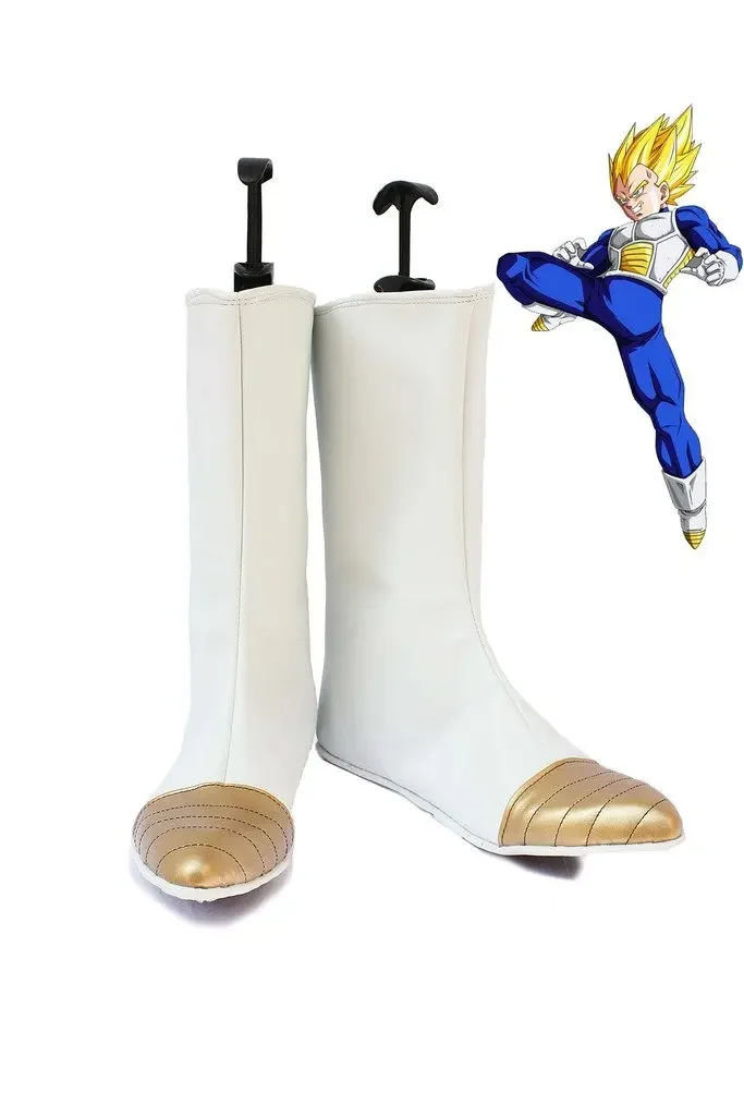 Dragon Vegeta Ball Cosplay Shoes Leather Boots Custom Made