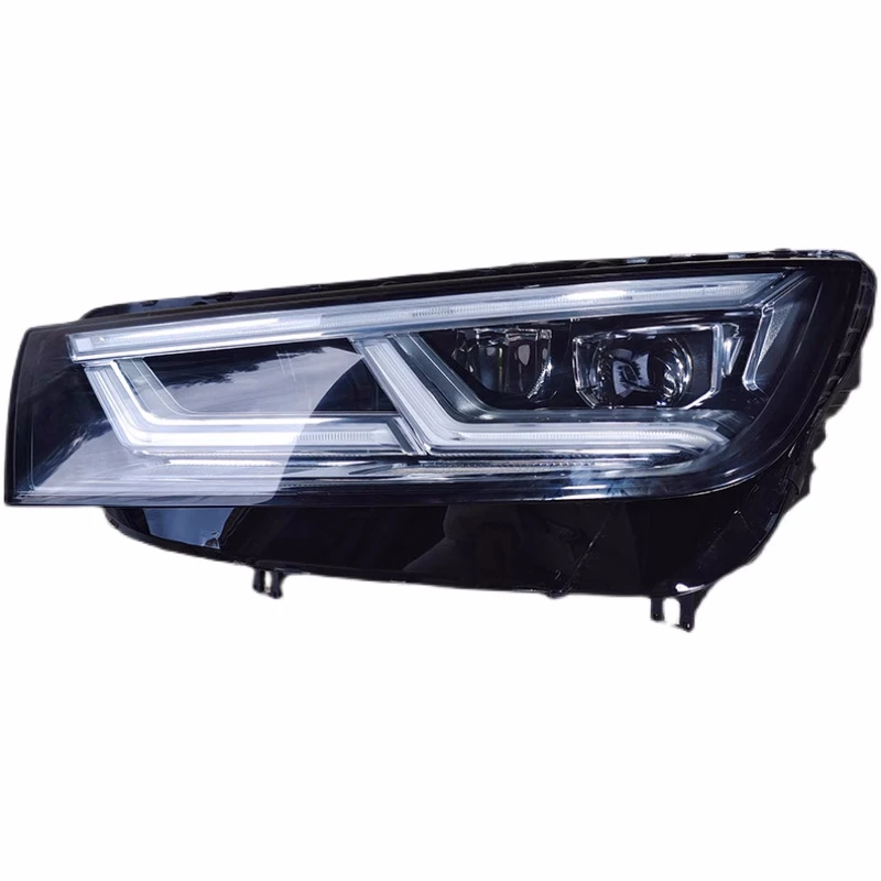 For AUDI Q5 2018 2019 2020 Xenon LED Headlight Assembly Front Headlight Half Assembly Low High Beam Headlights Assembly