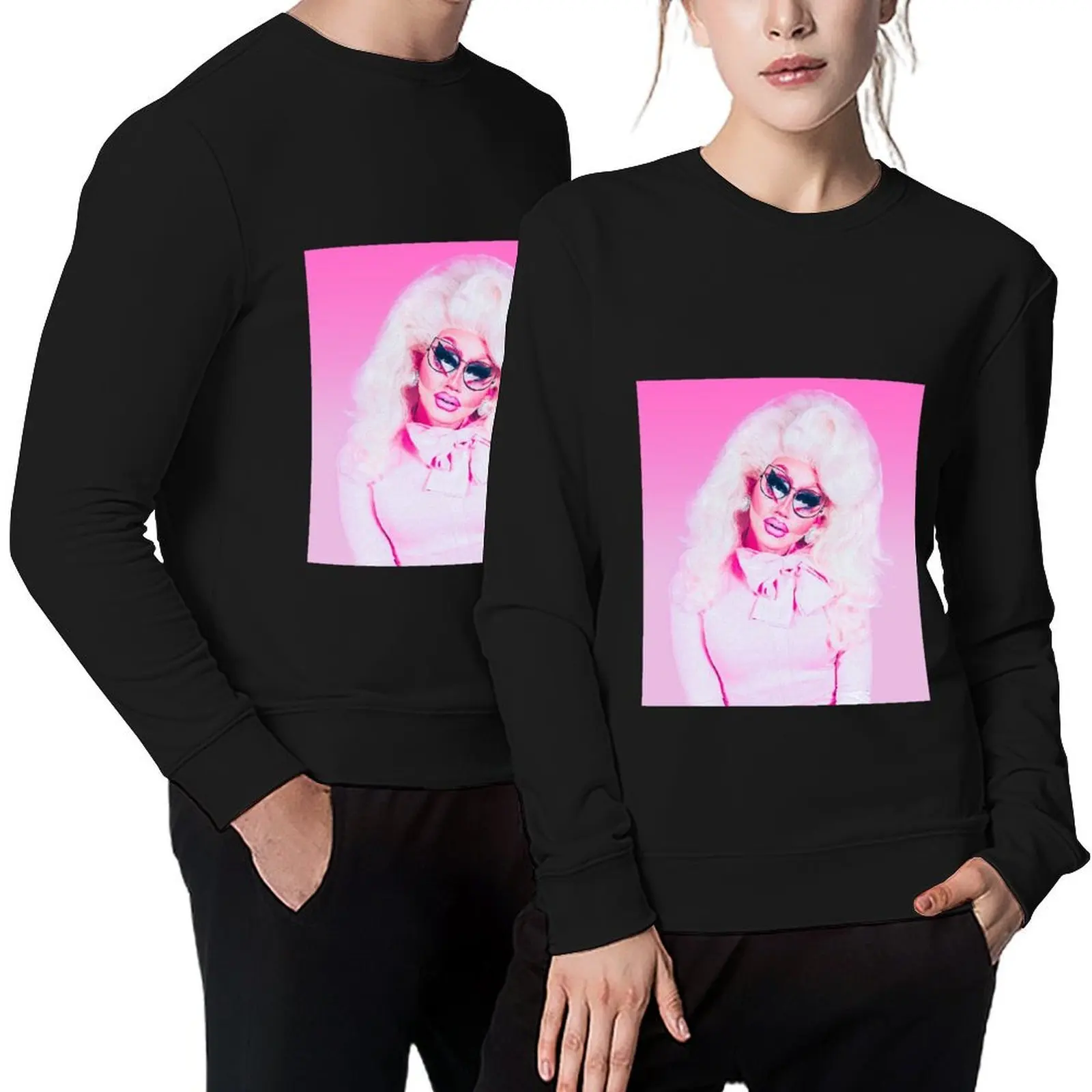 

Trixie Mattel || pink Pullover men's clothes autumn fashion men men's coat new in hoodies & sweat-shirt