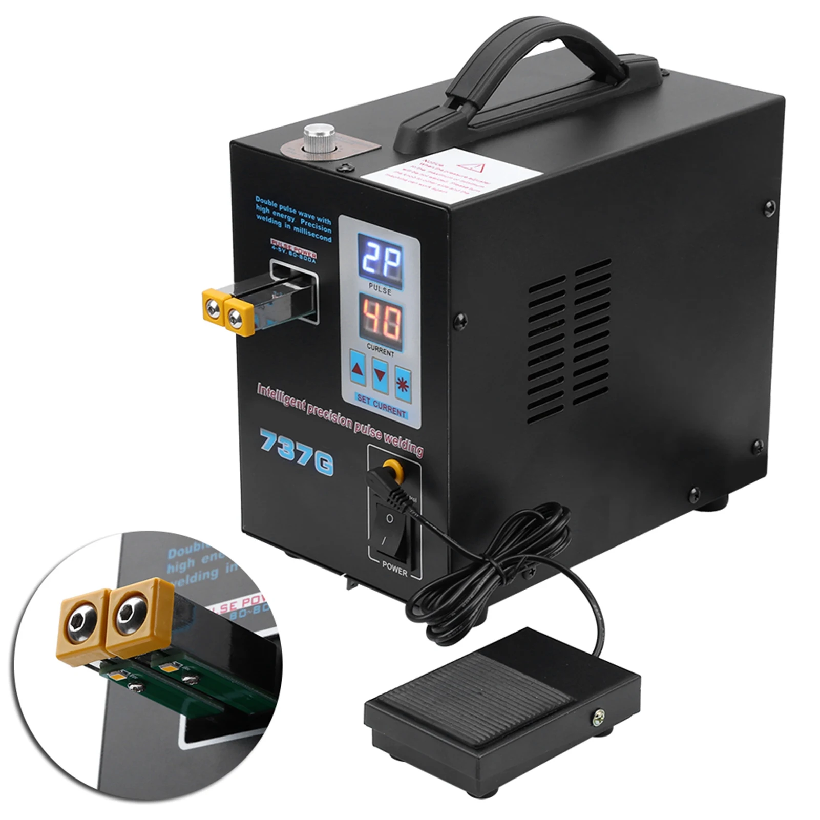 

Pulse Spot Welder Dual Welding Modes Solder Welding Machine Electronic Tools SUNKKO737G Solder Welding Machine Pulse Spot Welder