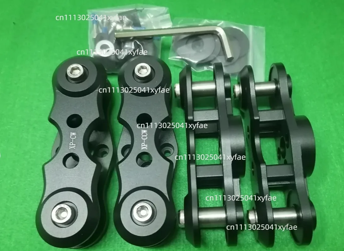Aluminium Alloy FOC Folding Propeller, Paddle Blade Clamp Adapter for 4015 40inch A20 Motor, RC Agricultural Model Accessories