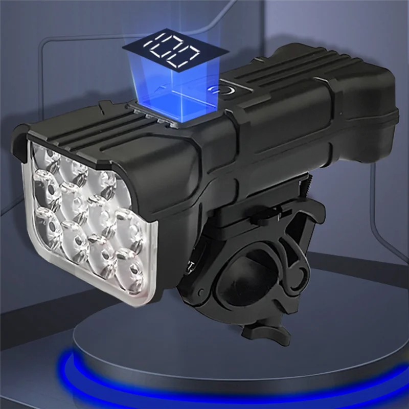 

Y49A-Велосипедный фонарь USB Перезаряжаемый светодиодный велосипедный фонарь Фонарик Велосипедная фара Велосипедный передний фонарь, прочный