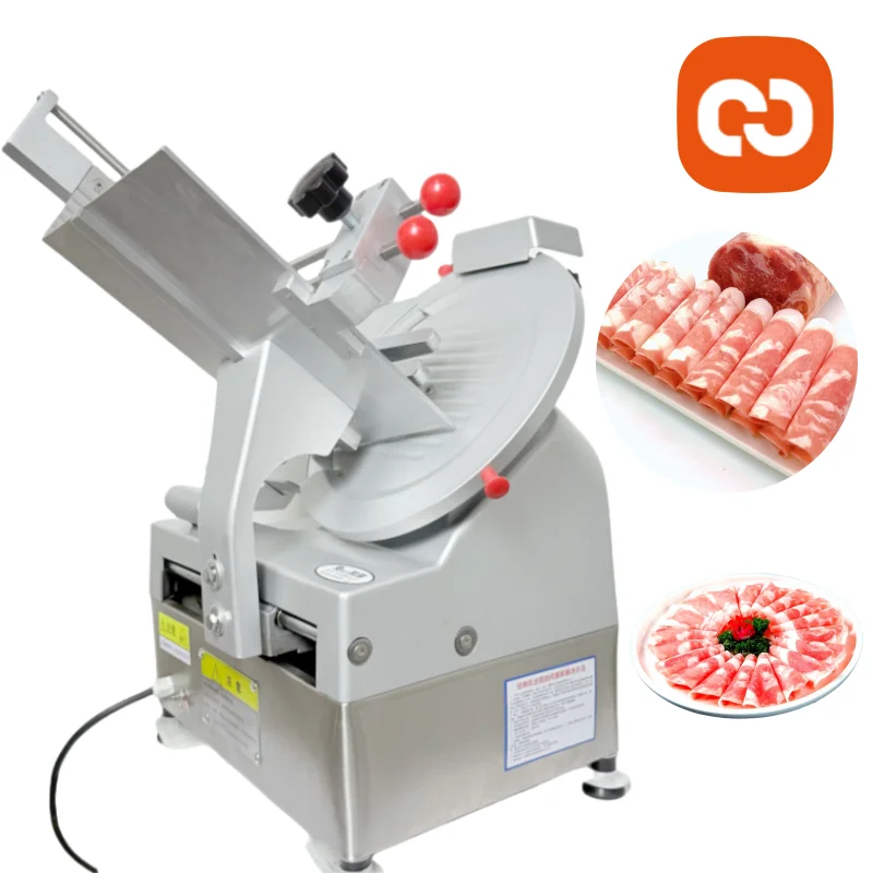 

Commercial Electric High-efficiency Multi-functional Meat Slicer, Suitable For Frozen And Fresh Meat.