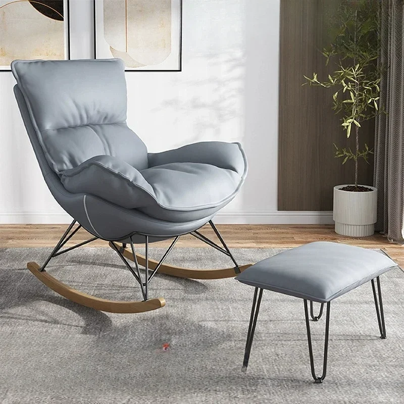 Luxury Design Living Room Chairs Nordic Lazyboy Chaise Rocking Ergonomic Stools Sedie Da Soggiorno Bedroom Furniture