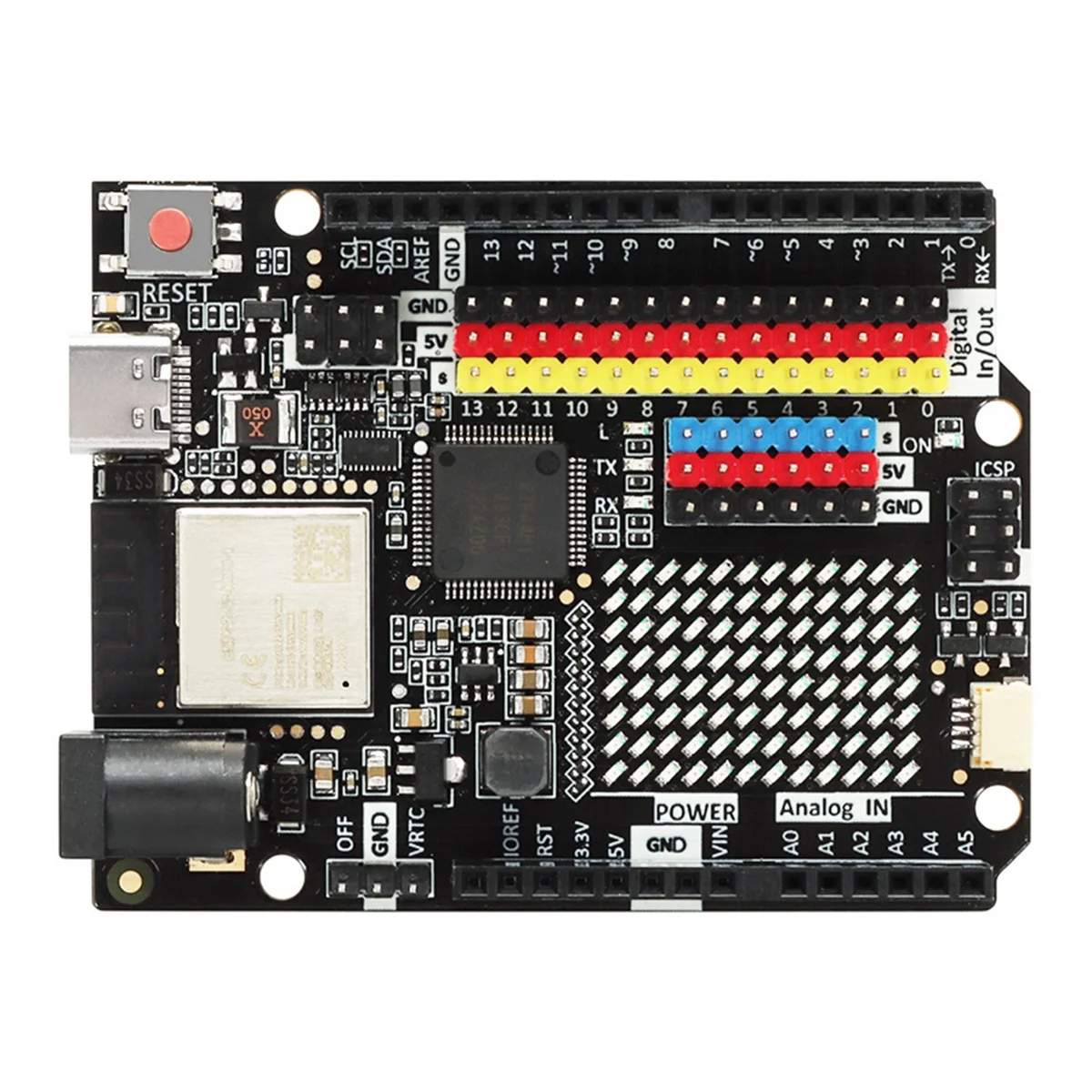 AB20-WIFI Edition for UNO R4 Development Board Type-C USB ESP32-S3 for Arduino Programming Learning Controller