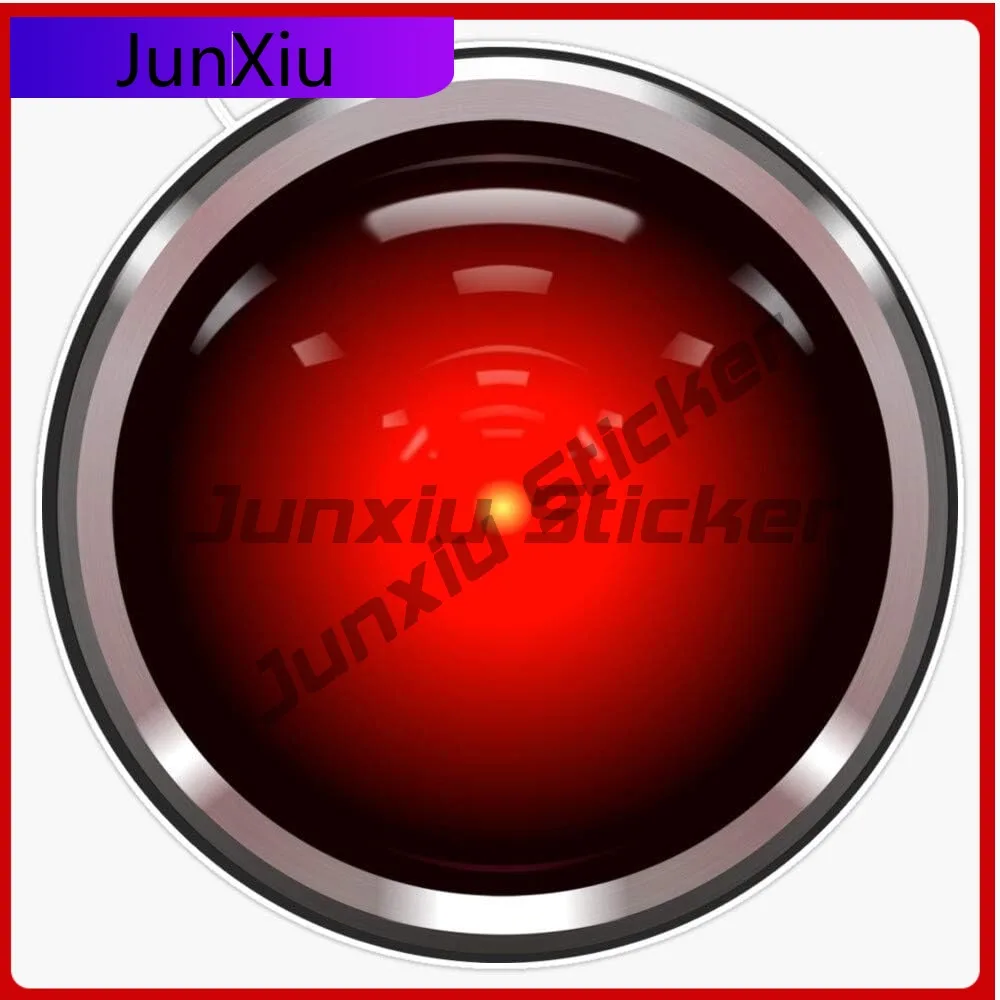 

Hal Eyeball Vinyl Sticker Waterproof Decal Accessories Car Laptop Wall Window Bumper Sticker Adventure Motorcycle Stickers Decal