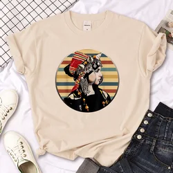 Amazigh t shirt women designer graphic comic Tee female designer anime clothing