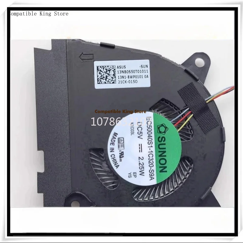 d+New Original Laptop Cooling CPU+GPU Fan for ASUS Lingyao X Dual Screen UX482E UX482EA EG UX4100EAR Fan