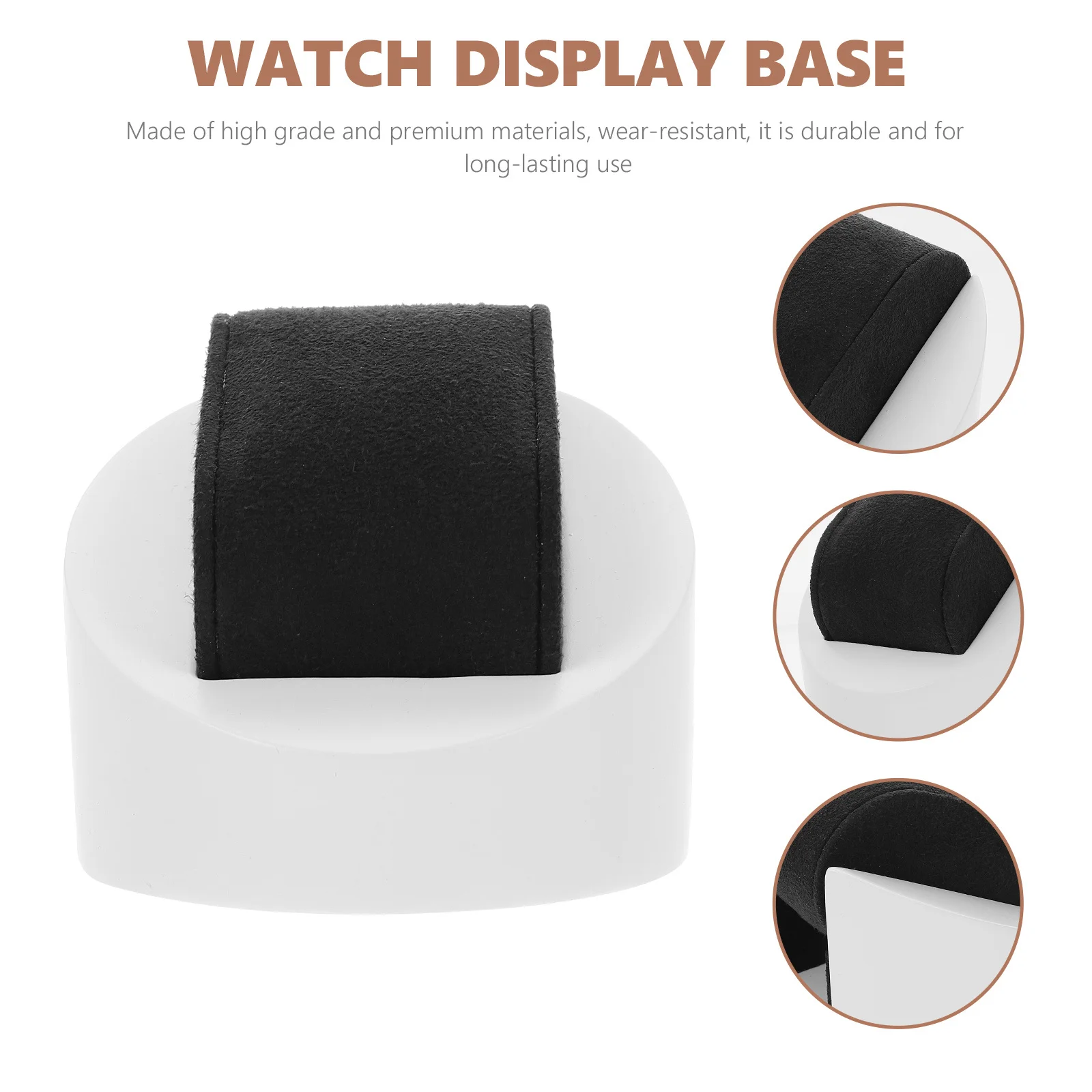 

Watch Display Base Resin Watch Stand for Bedroom Decor Multi Use Holder Secure Storage for Watches Jewelry Collection