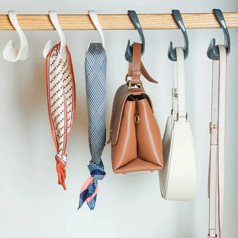 New Ins Arch Bag Hanger Hook Wardrobe Rack Multi-purpose Closet Cloth Handbag Holder Hook Hanging Storage Rack Hat Scarves Shelf