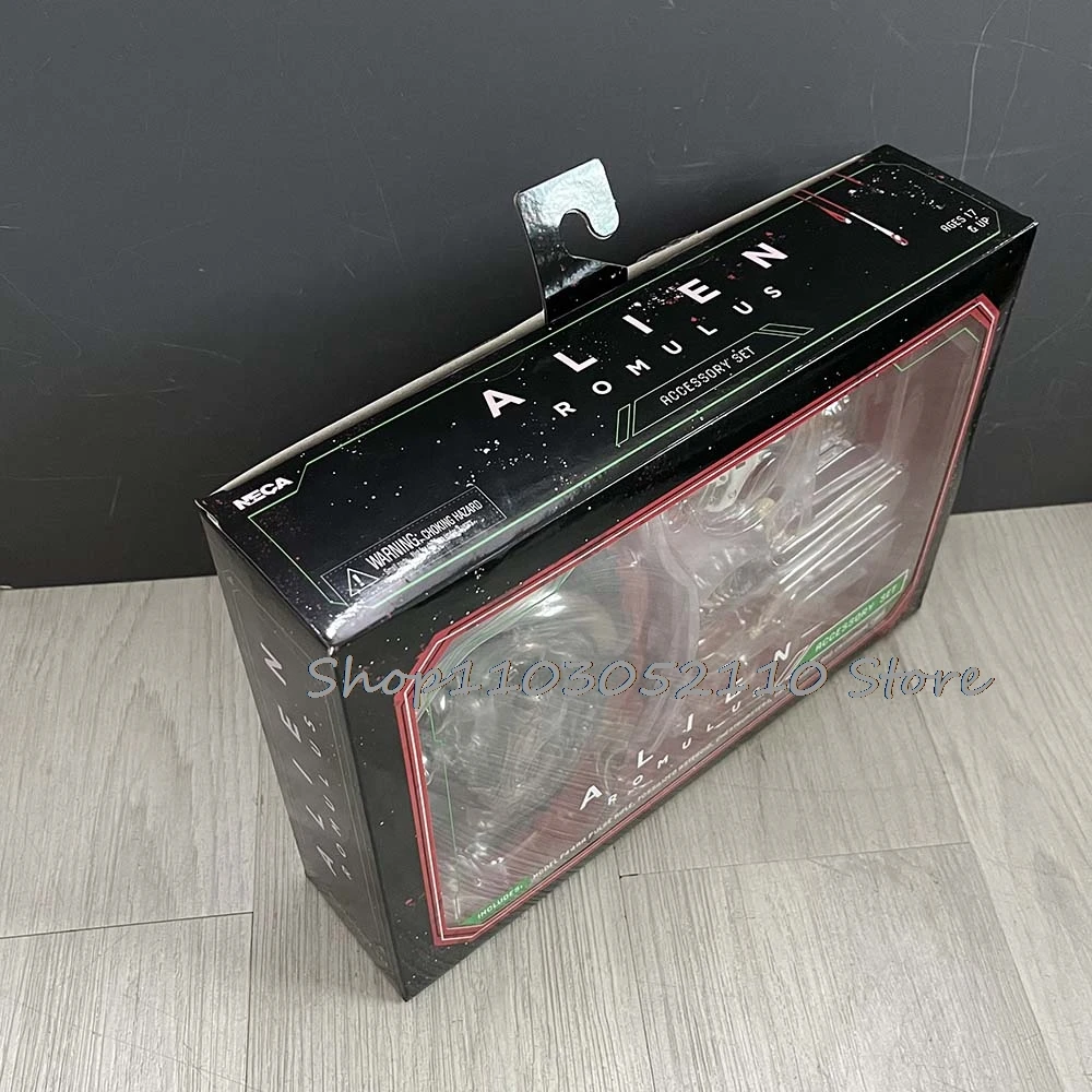 NECA الغريبة رومولوس ملحق عمل الشكل الغريبة رومولوس عدة الرعب أنيمي نموذج لجسم الديكور هدية الكريسماس