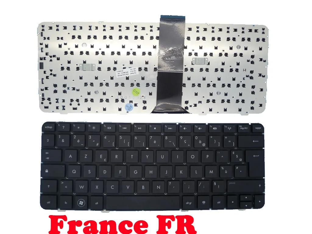 Laptop Keyboard For HP DV3-4000 DV3-4001TX DV3-4002TX 582373-051 584161-051 582373-001 584161-001 France FR/Thailand/US English