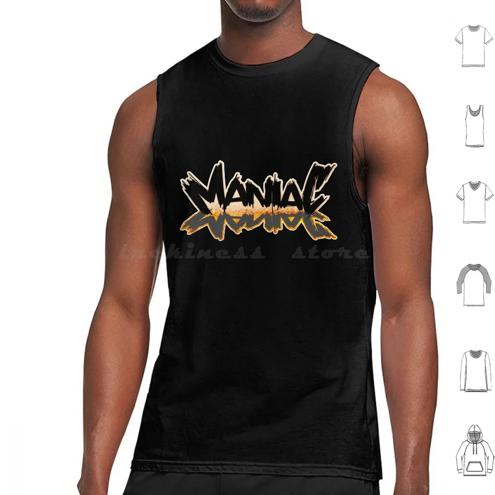 Maniac _ Beer Tank Tops Print Cotton Zonk Shop Hub Switzerland Tattoo