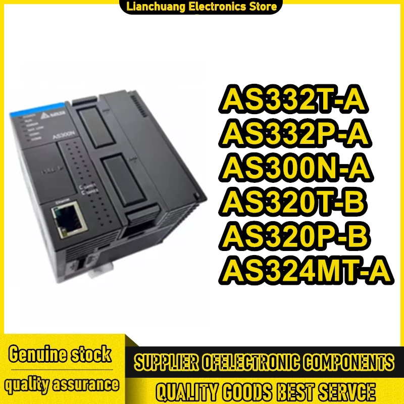 

Новый оригинальный процессорный модуль серии AS300: AS332T-A, AS332P-A, AS324MT-A, AS320T-B, AS320P-B, AS300N-A (контроллер ПЛК)