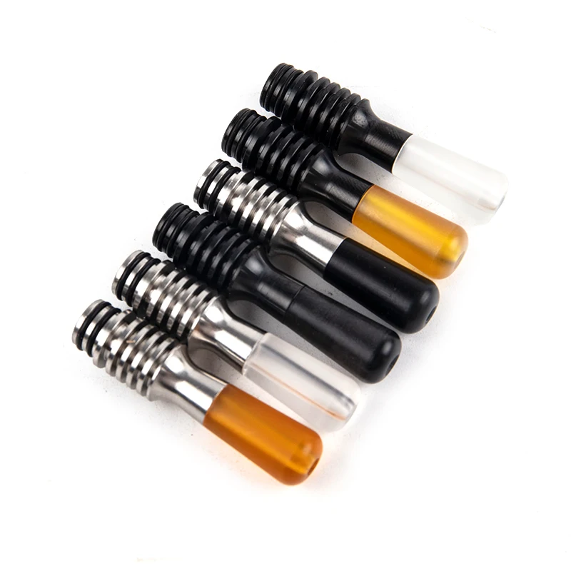 1Pcs Drip Tip 510 Pipette Dripper Straw Joint Heat Resistance Anti Scalding Stainless Steel Base Long 44mm