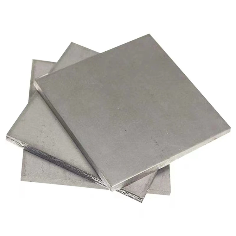 W99.999High purity tungsten sheet plate tungsten block tungsten foil lab material customize cut