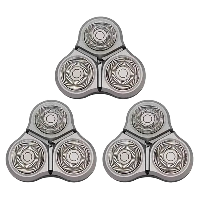 N89R 3PCS für Xiaomi Mijia S500C S500 S300 Elektrische Rasierer Kopf Ersetzen MJTXD01SKS Rasierer Kopf Cutter Kopf Zubehör