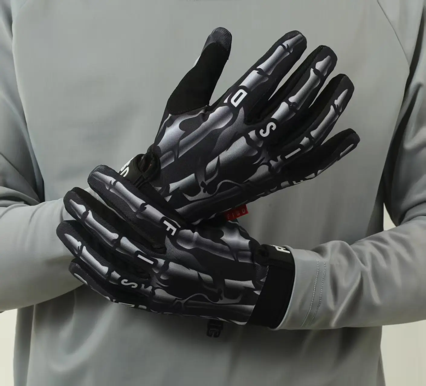 الأسماك دراجة نارية قفازات الرياضة في الهواء الطلق على الطرق الوعرة Motocorss قفاز الإنحدار الدراجة الجبلية قفازات ATV MX الجبلية سباق الرياضة قفازات ركوب الدراجات #2