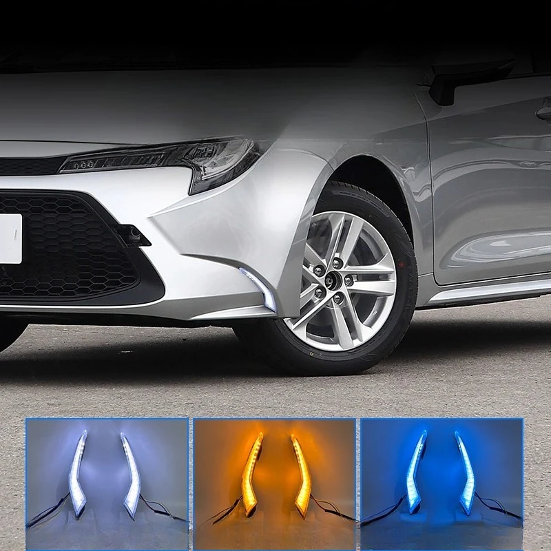 

For 2019-2024 Levin Daytime Running Lights Modified LED Streamer Steering Headlights Daytime Running Lights