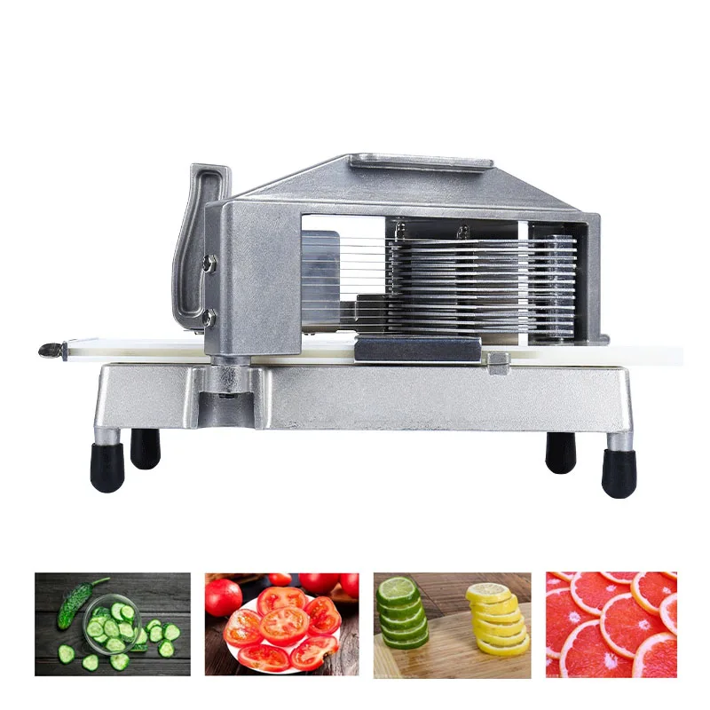 4.5/6.5/9mm Tomato Slicer Lemon Slicer Stainless Steel Hand Operated Vegetable Fruit Cutting Machine Kitchen Tool
