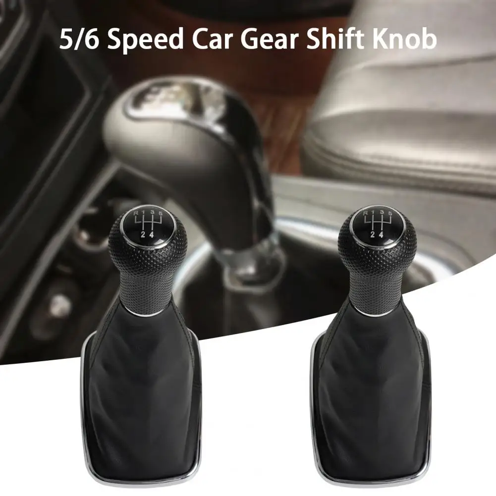 

Speed Gear Lever Useful Comfortable Grip Easy Installation Manual 5/6-Speed Shift Knob Level