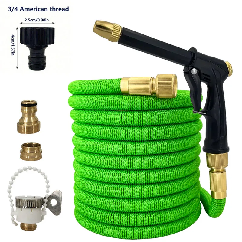 Регулируемая катушка для садового шланга с водяным пистолетом высокого давления идеально подходит для ландшафтного садоводств... Регулируемая катушка для садового шланга с водяным пистолетом высокого давления идеально подходит для ландшафтного садоводств...