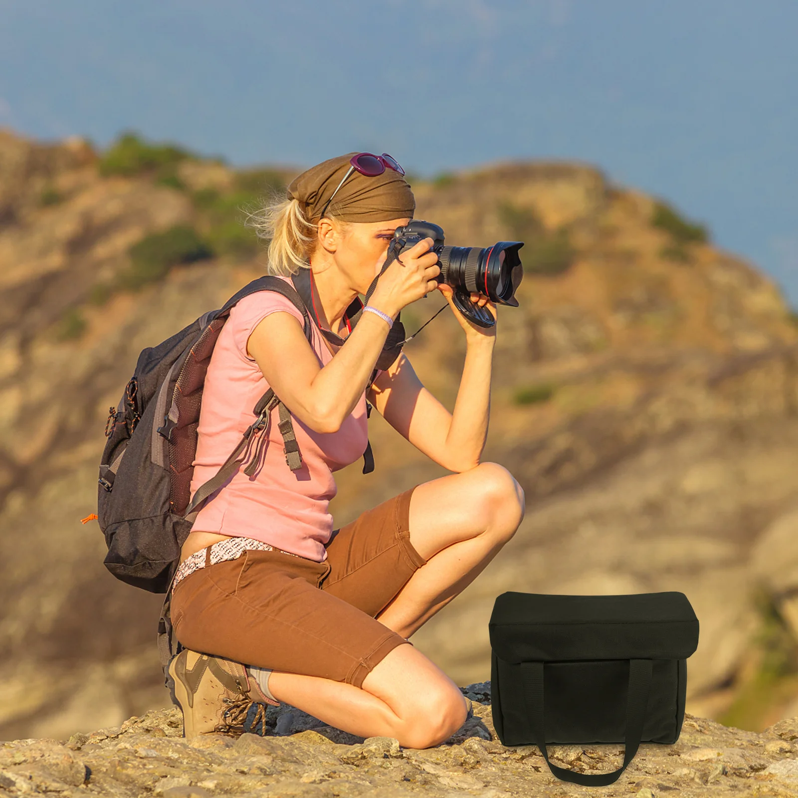 Camera Insert Case Foldable Shockproof Portable Dslr Storage Bag Travel Lightweight Camera Pouch Waterproof Protection