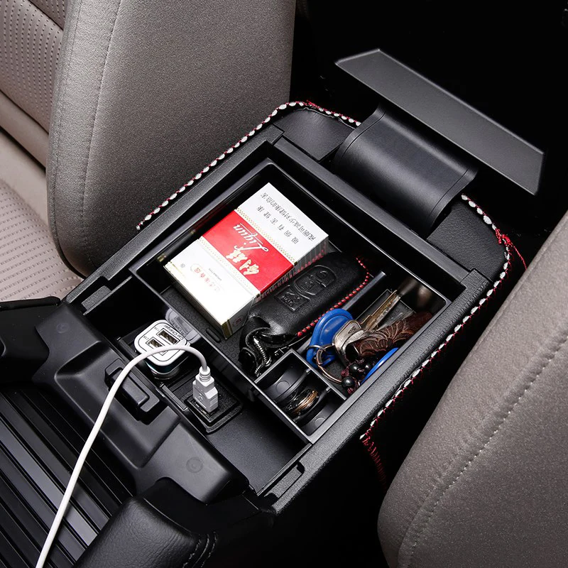 For Mazda 6 M6 Atenza 2013 2014 2015 2016 2017 Armrest Arm Rest Center Console Storage Box Holder Compartment Glove Tray