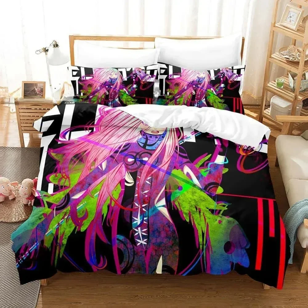 

New 3D Printed Anime Deadman Wonderland Bedding Set Single Twin Full Queen King Size Bed Set Adult Kid Bedroom Duvet cover Sets