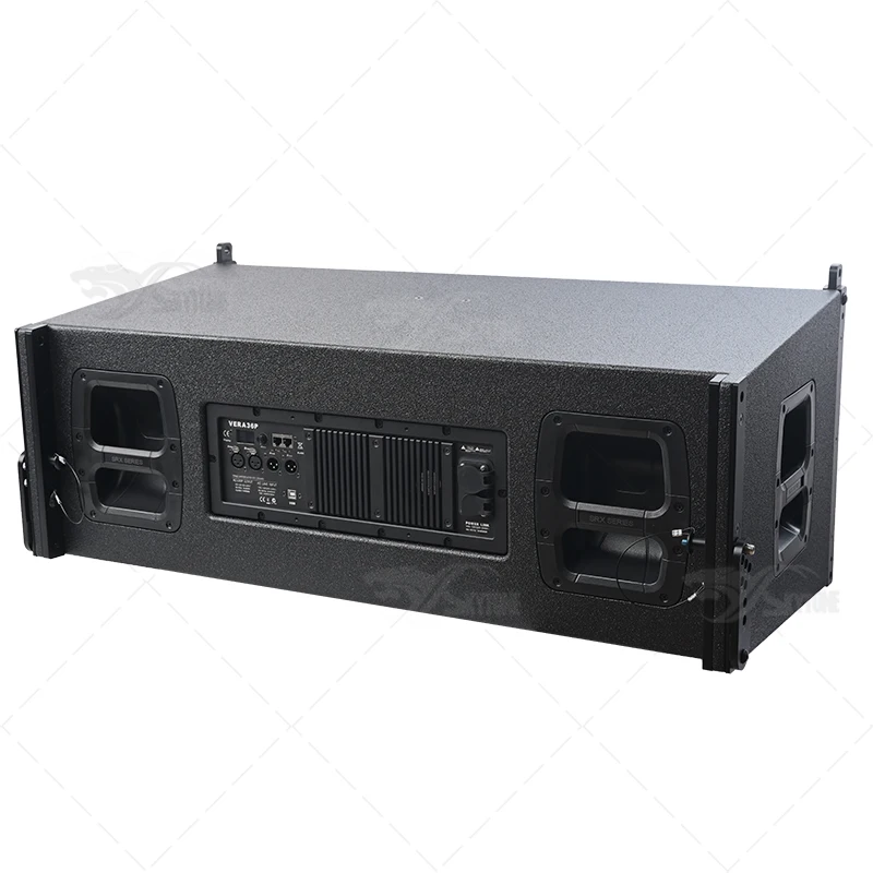 ระบบเสียงไลน์อาร์เรย์แบบแอคทีฟคู่ขนาด 12 นิ้ว ระดับมืออาชีพ วิธีการติดตั้งประกอบด้วยการวางซ้อนบนพื้นและแขวนแบบชิ้นเดียว