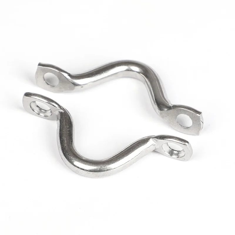 Silver Polished Stainless Steel Stainless Steel Bow Handles 304 Grade Stainless Steel Oxidation Resistant Material