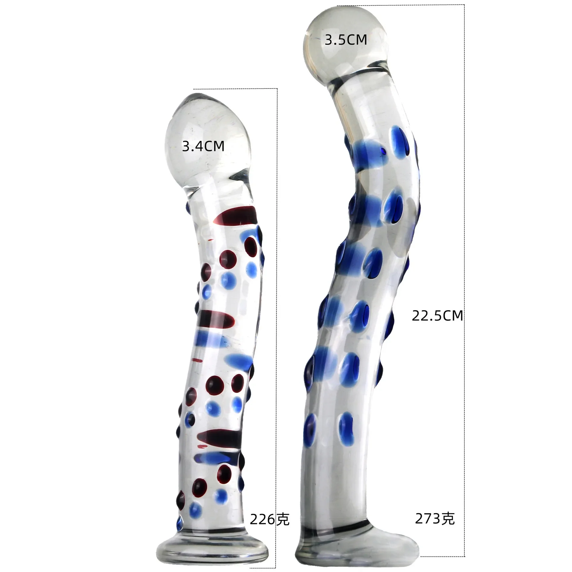 لعبة الجنس الكريستال والزجاج المكونات الشرج سدادة المؤخرة منتجات الكبار جهاز تدليك للبروستاتا الشرج الاستمناء لعب للرجال النساء جديد #4