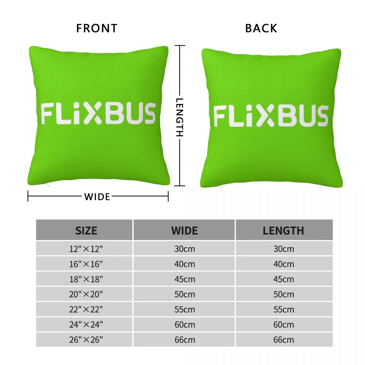 Flixbus مدرب السفر المخدة البوليستر الكتان المخملية نمط البريدي وسادة رمية مزخرفة غطاء وسادة الغرفة