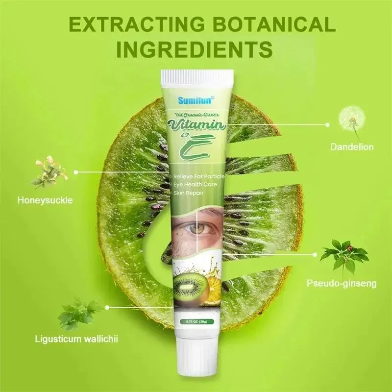 حبيبات الدهون مزيل كريم العين منتجات العناية بالبشرة