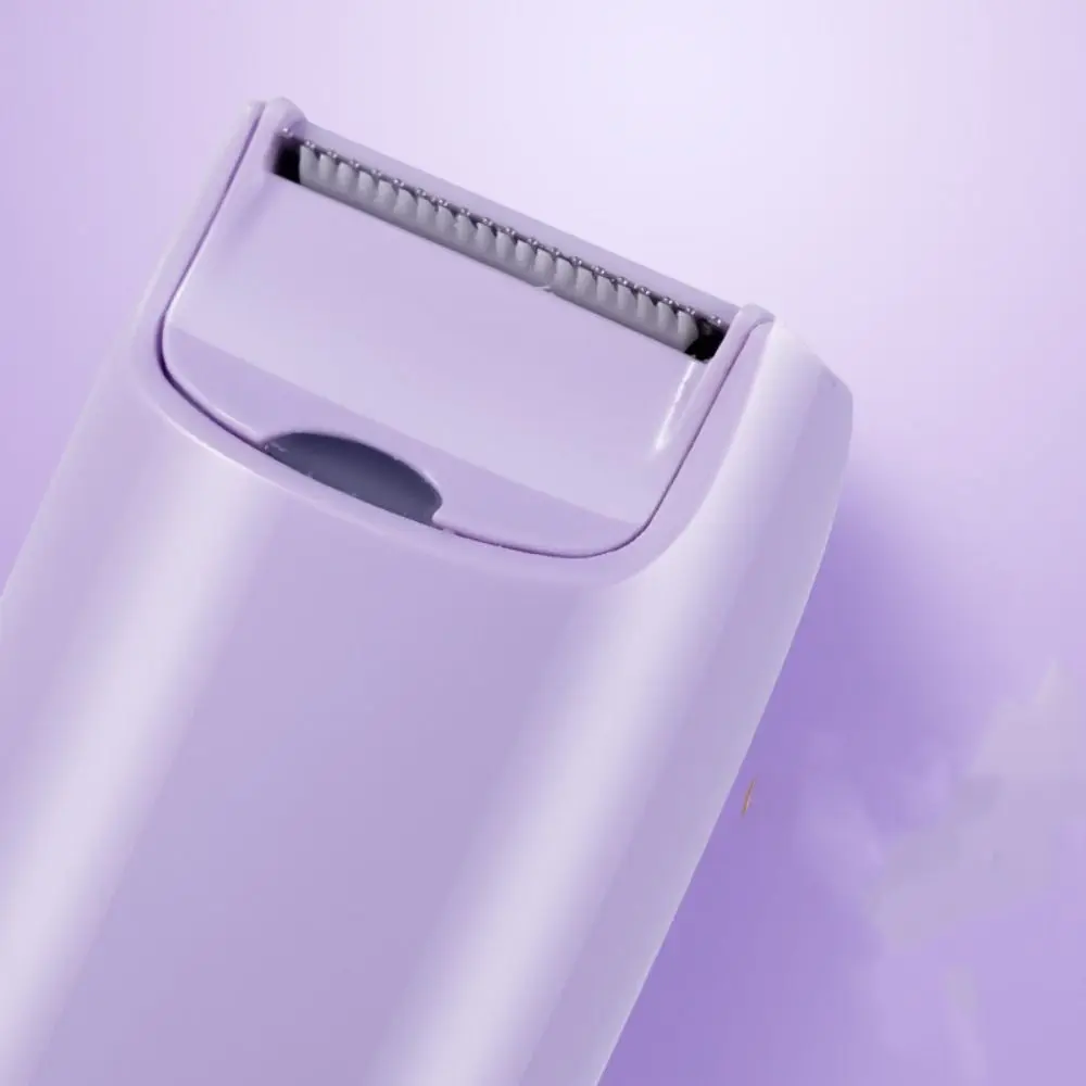 

2 в 1, USB перезаряжаемая электрическая бритва с двойной головкой, беспроводной триммер для волос, водонепроницаемая женская бритва для подмышек, лица, ног