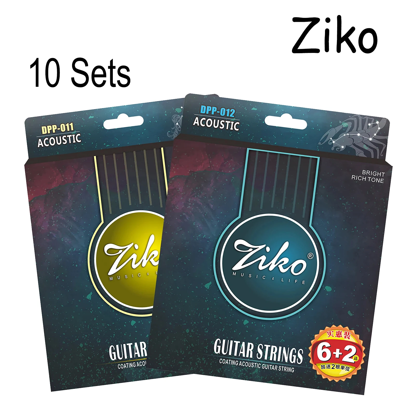 Ziko 10Sets Acousti…