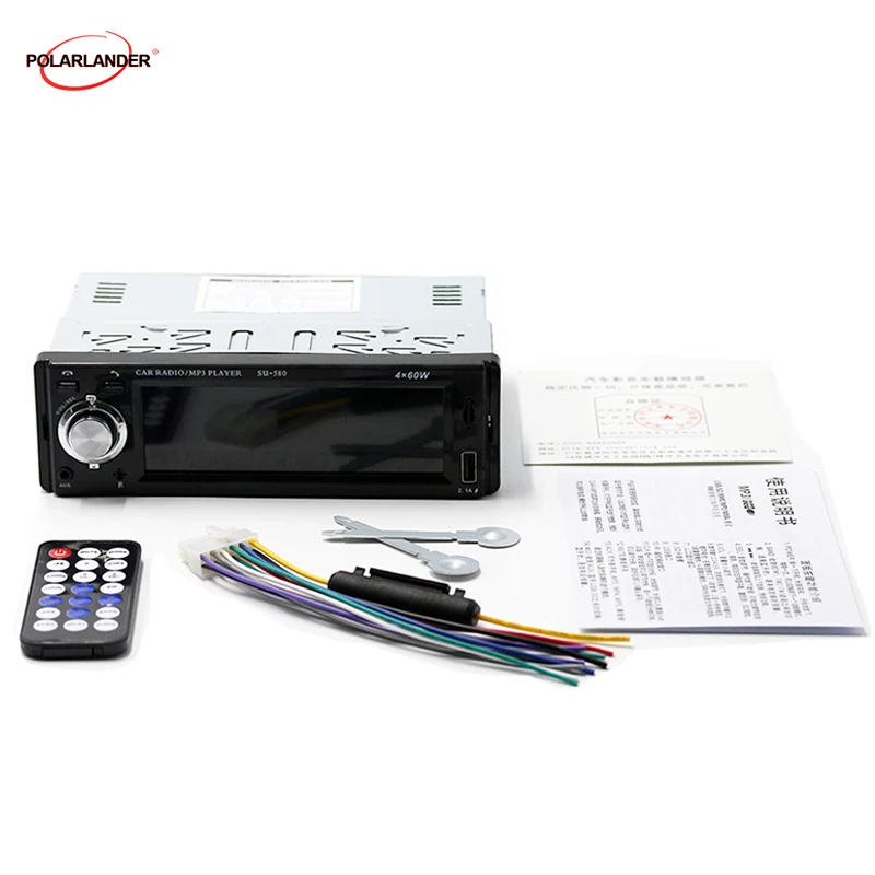 JSD520 520DAB+ مشغل MP3 للسيارة أحادي Din - 12 فولت 4 × 60 وات بلوتوث بدون استخدام اليدين USB/AUX/TF راديو رقمي ABS #6