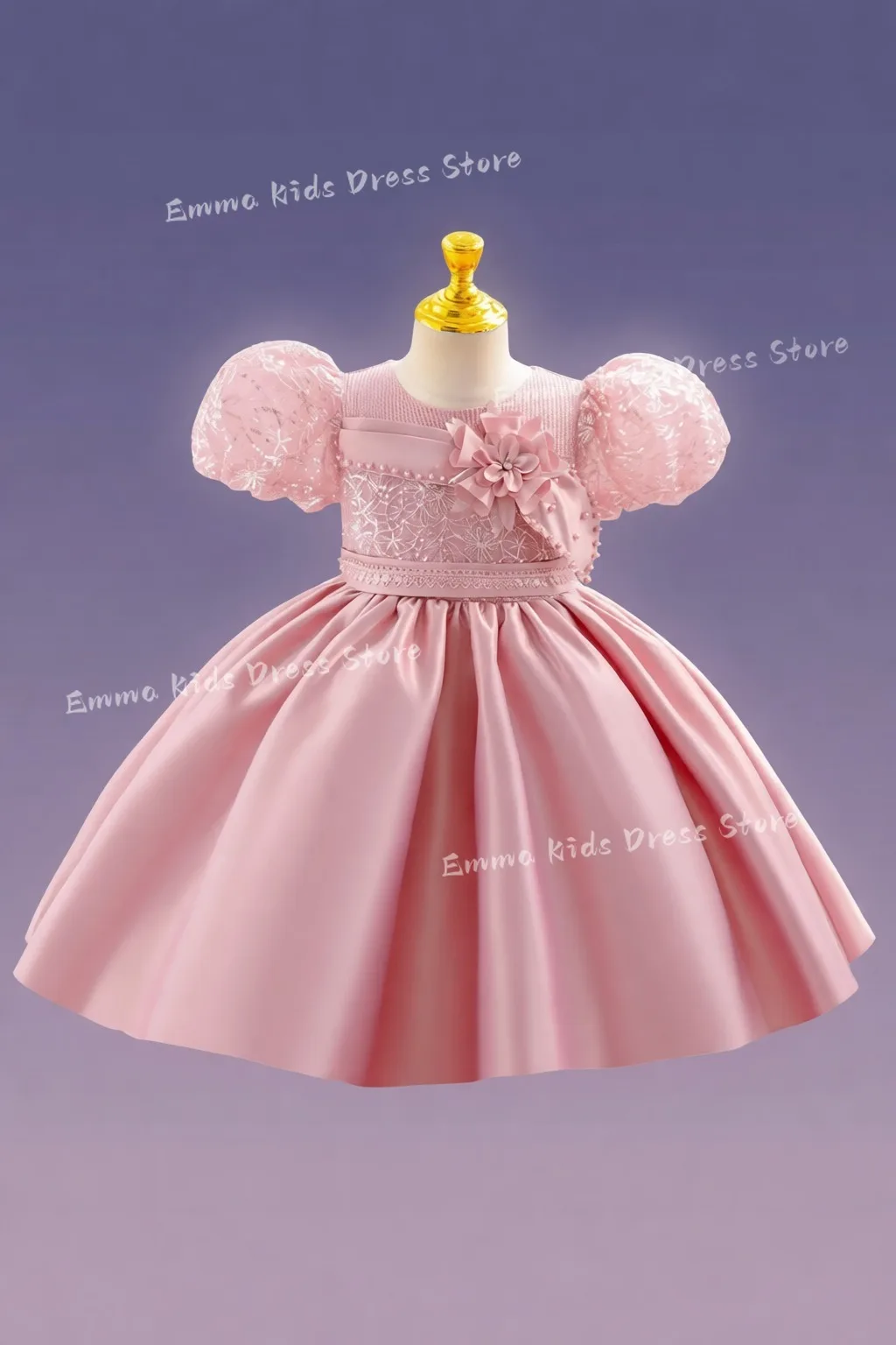 

Новое шифоновое пышное платье DROIS для девочек: наряд для конкурса красоты, дня рождения, первого Рождества, праздничного ужина