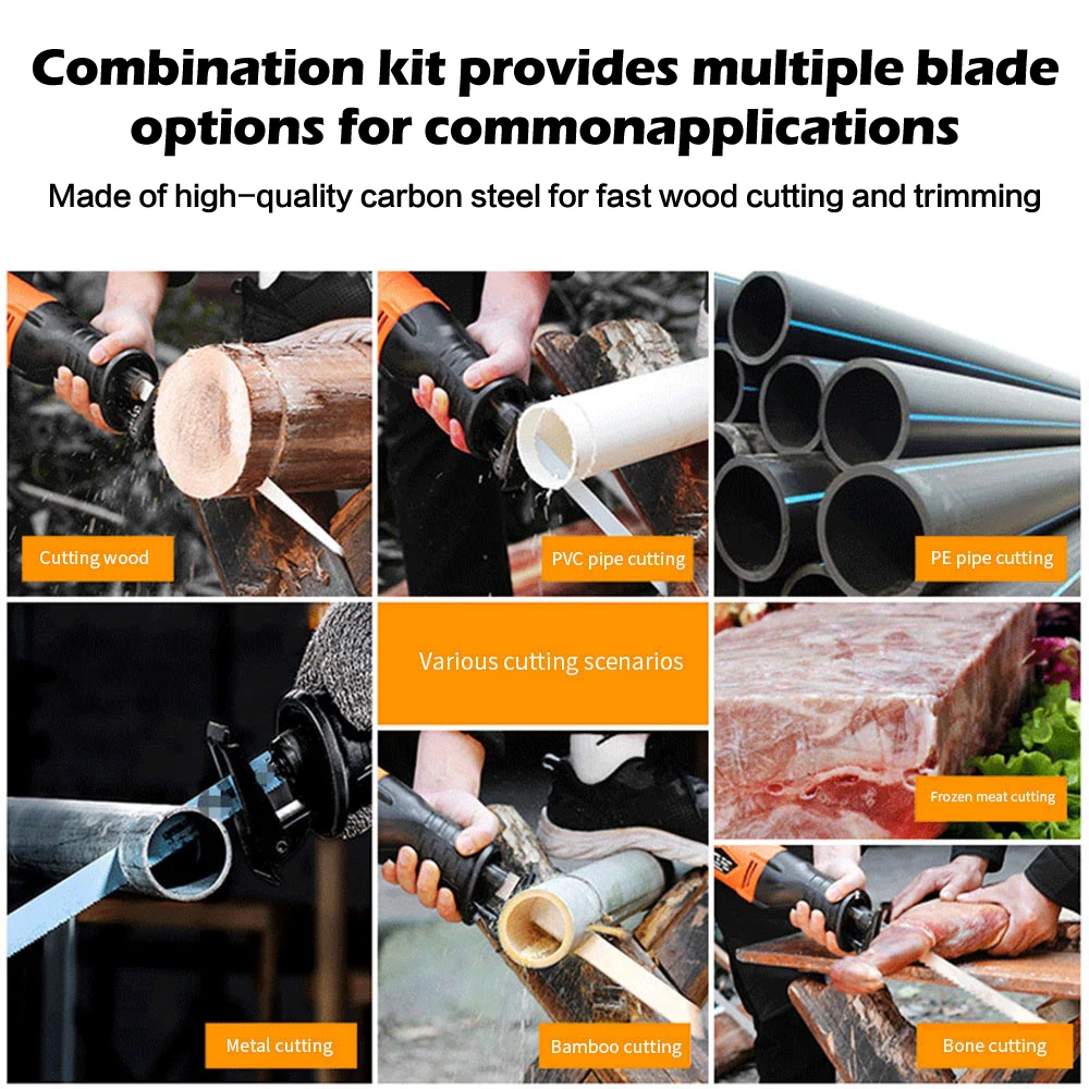35/40 Buah Jig Saw Blade Jigsaw Blades Set Logam Kayu Aneka Macam Pisau Alat Listrik Woodworking Saw Blade untuk Bosch Dewalt Hitachi