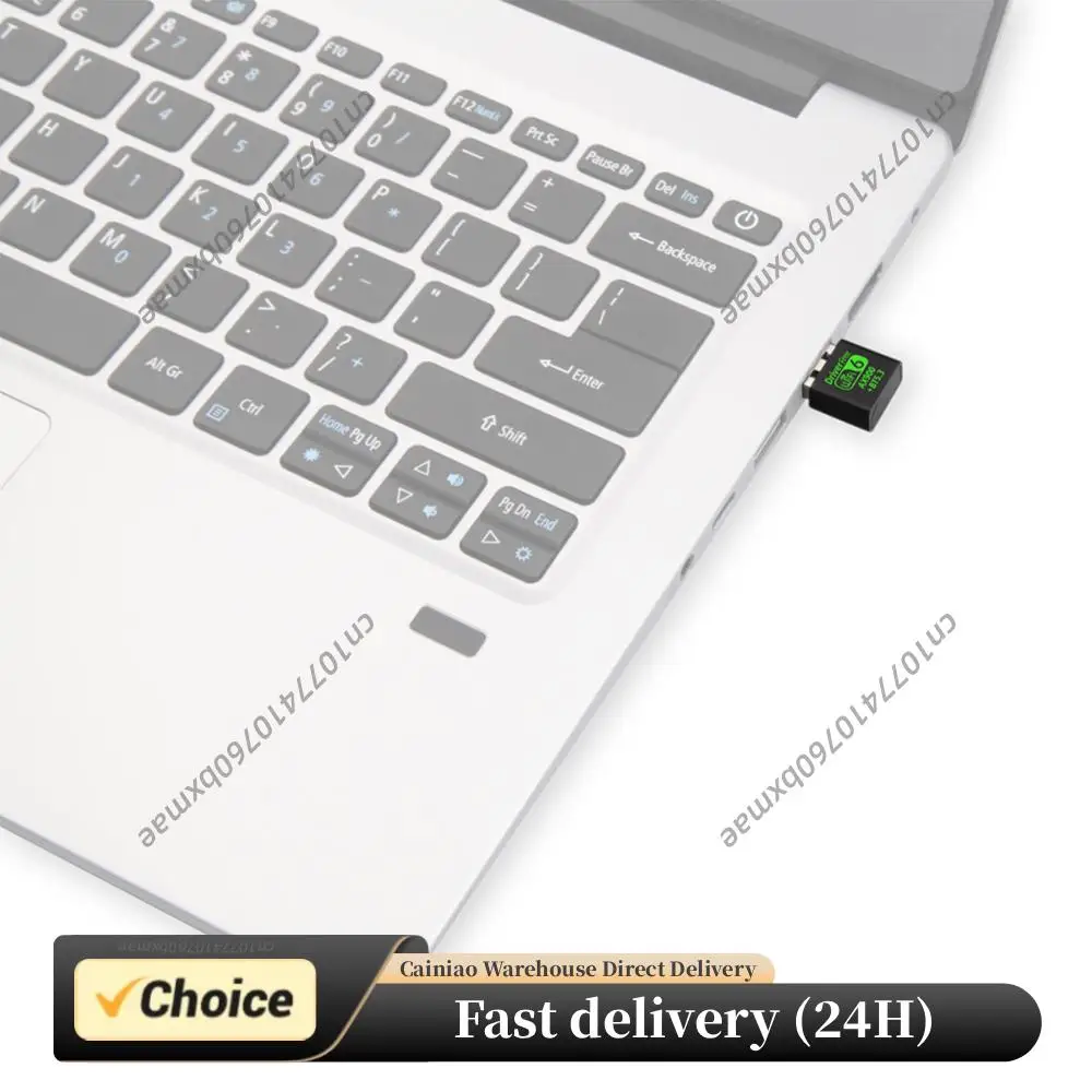 

USB-адаптер Wi-Fi 6 и Bluetooth 5.3 (1-6 шт.), 2-в-1, двухдиапазонный 2,4/5,8 ГГц, мини-USB, беспроводной сетевой приемник WLAN, бесплатно