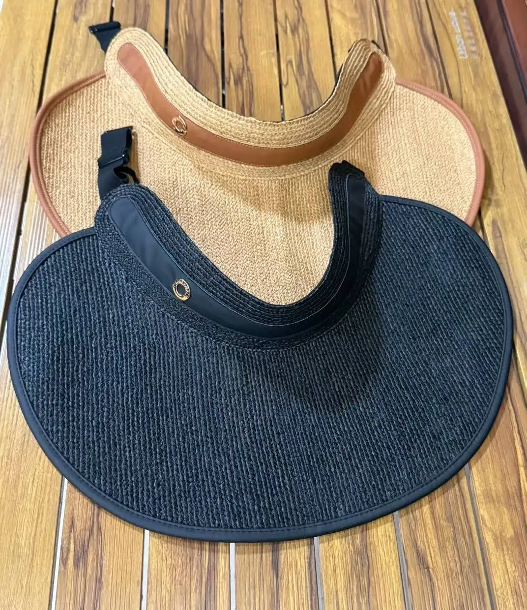Damen Sommer Strohhut mit breiter Krempe für den Strand
