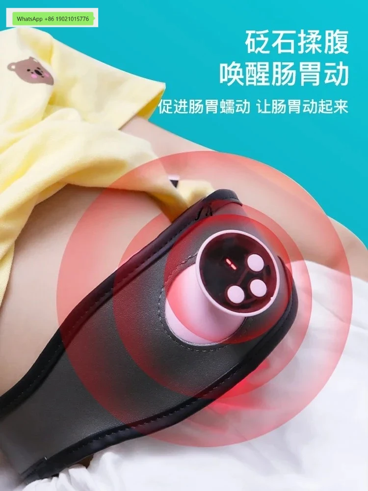 xz1Natural Stone Abdominal Massager Full-Automatic Abdominal Moxibustion & Hot Compress Universal Massager ESONG