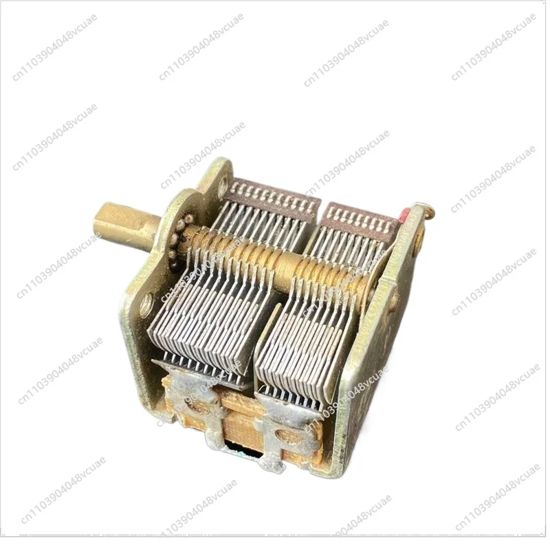 

For Single Small 20PF-360PF Dual 2 * 25PF-520PF Radio Variable Adjustable Capacitor Copper Shaft
