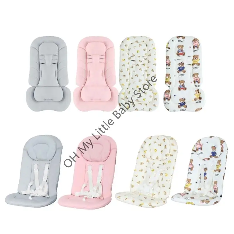M76C ポリエステルベビーカーシートプロテクターパッド通気性のあるデザインシートクッション毎日の赤ちゃん幼児の使用のためのメンテナンスが簡単