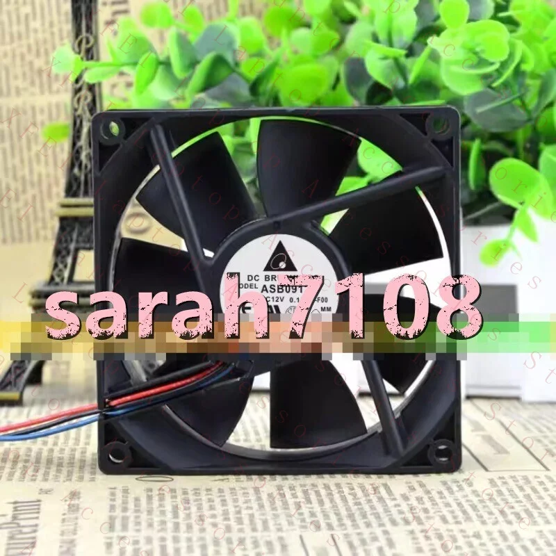 

C 1PC NEW ASB0912L-F00 12V 0.15A 9025 9CM cooling fan 3 lines B2 #LM