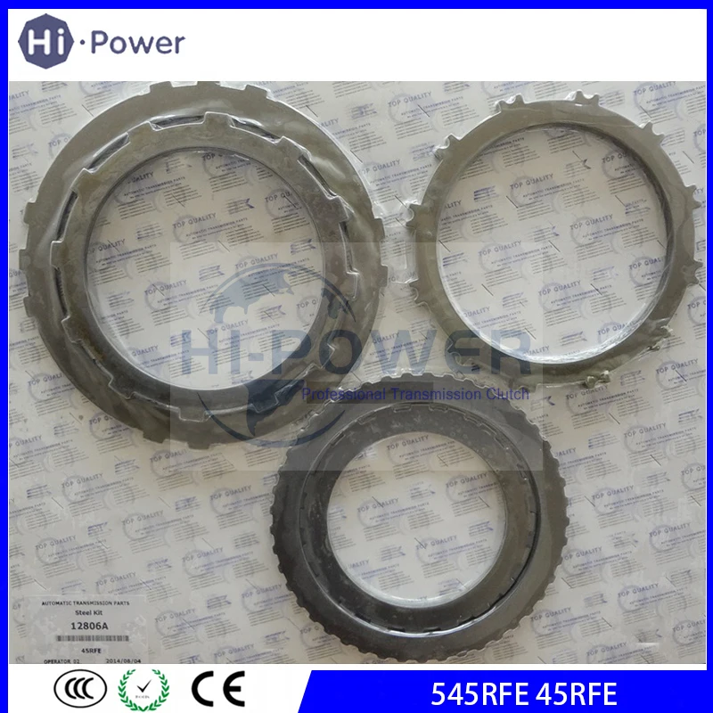 

545RFE 45RFE Automatic Transmission Clutch Plate Steel Plates For DODGE for JEEP Gearbox Clutch Steel Disc Kit