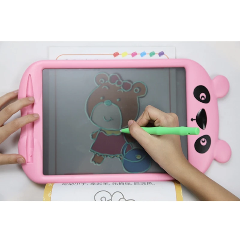 LCD Writing Board 10-Inch Children's Color Screen Drawing Board Erasable Graffiti Board With Lock Function