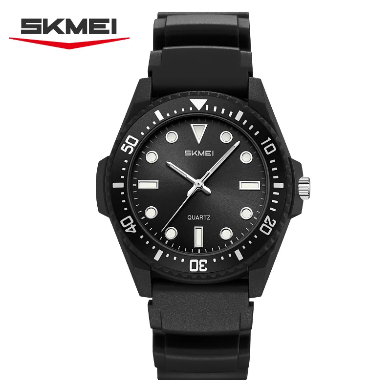Reloj de cuarzo SKMEI 2622 de moda y ocio, reloj impermeable para hombre y mujer, reloj con luz nocturna, reloj deportivo minimalista, reloj para hombre.