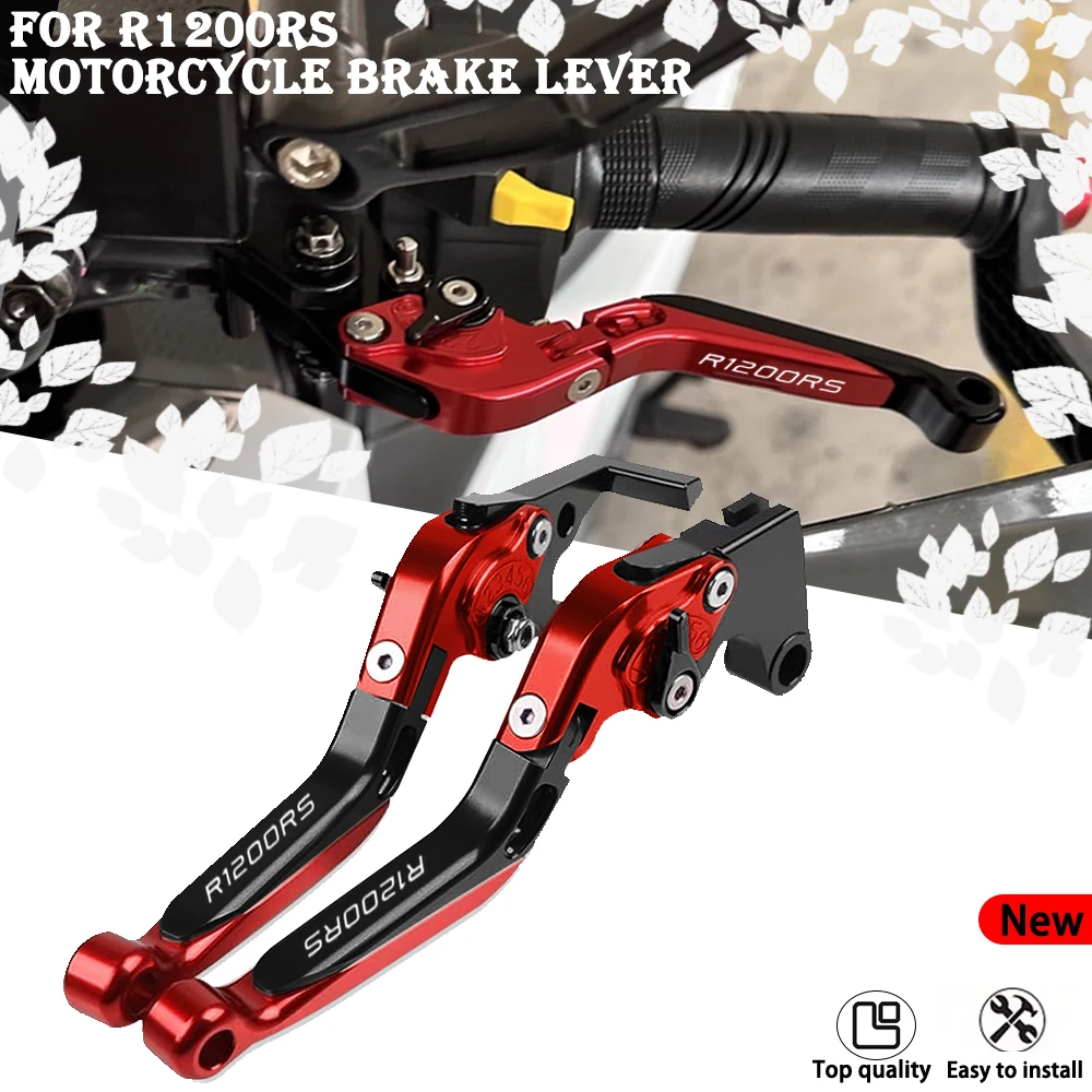 For R1200RS 2015 2016 2017 2018 2019 2020 2021 2022 2023 Clutch Lever Brake Lever Set Long Handle Levers Accessories Parts.